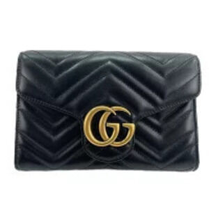 Gucci GG Marmont Shoulder Bag Black